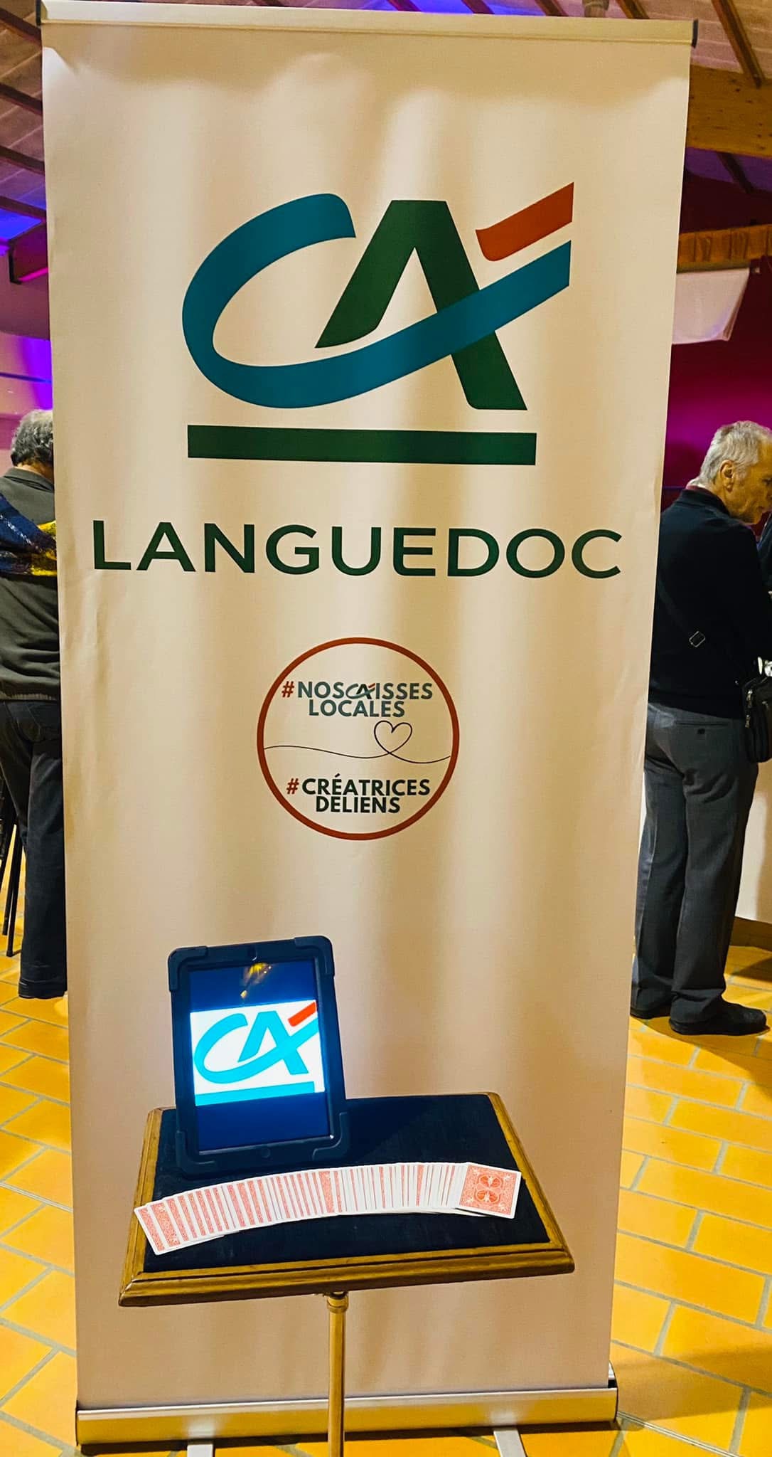 Magicien Crédit Agricole événement
