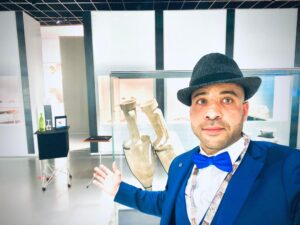 Magicien événement professionnel Musée de la Romanité