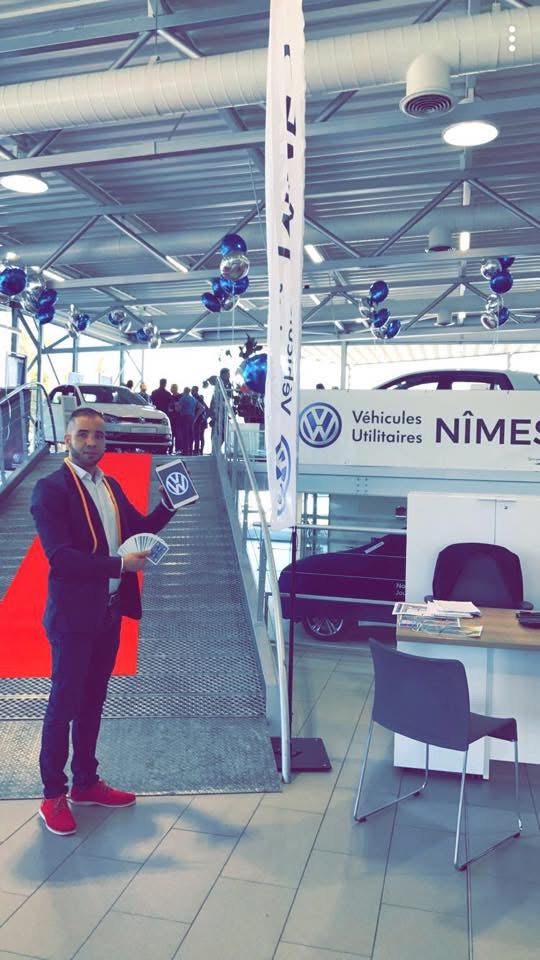 Magicien entreprise Volkswagen